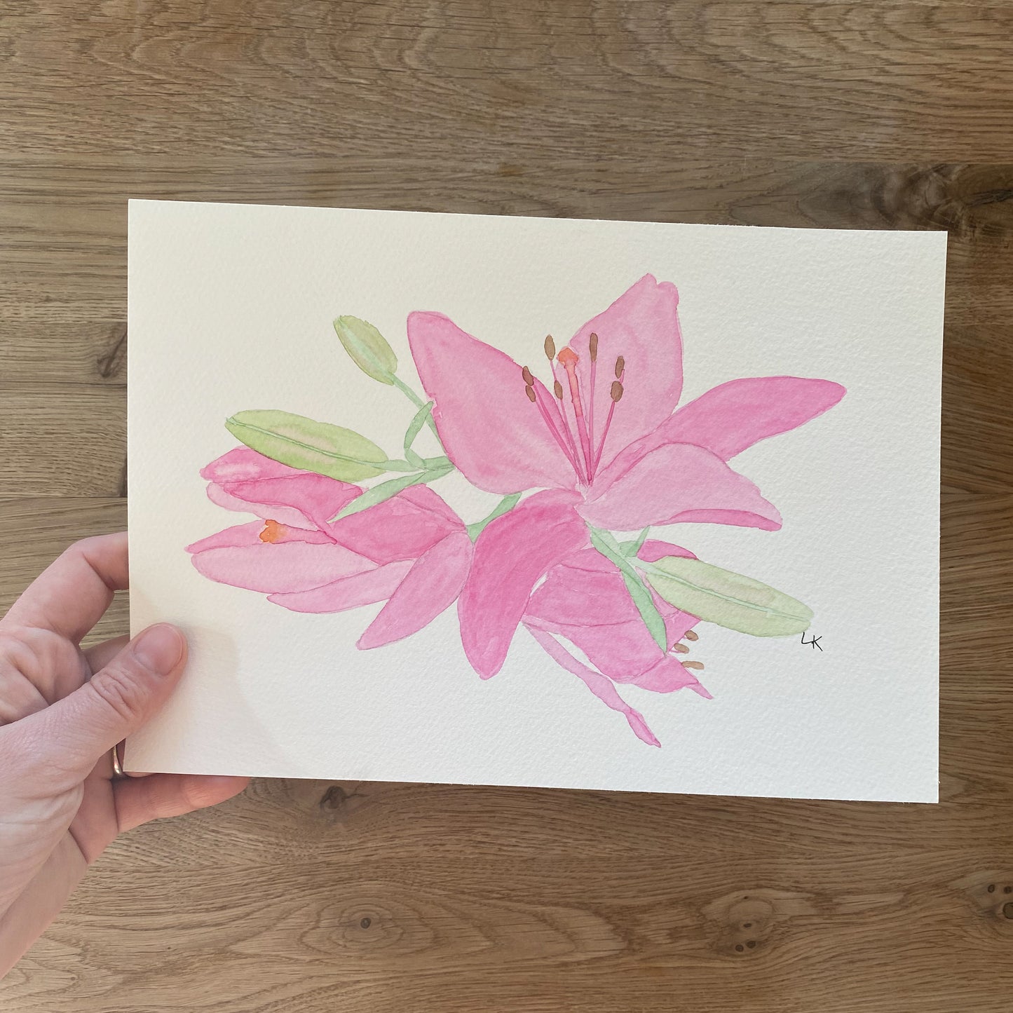 12 Geburtsblumen I Originalbild