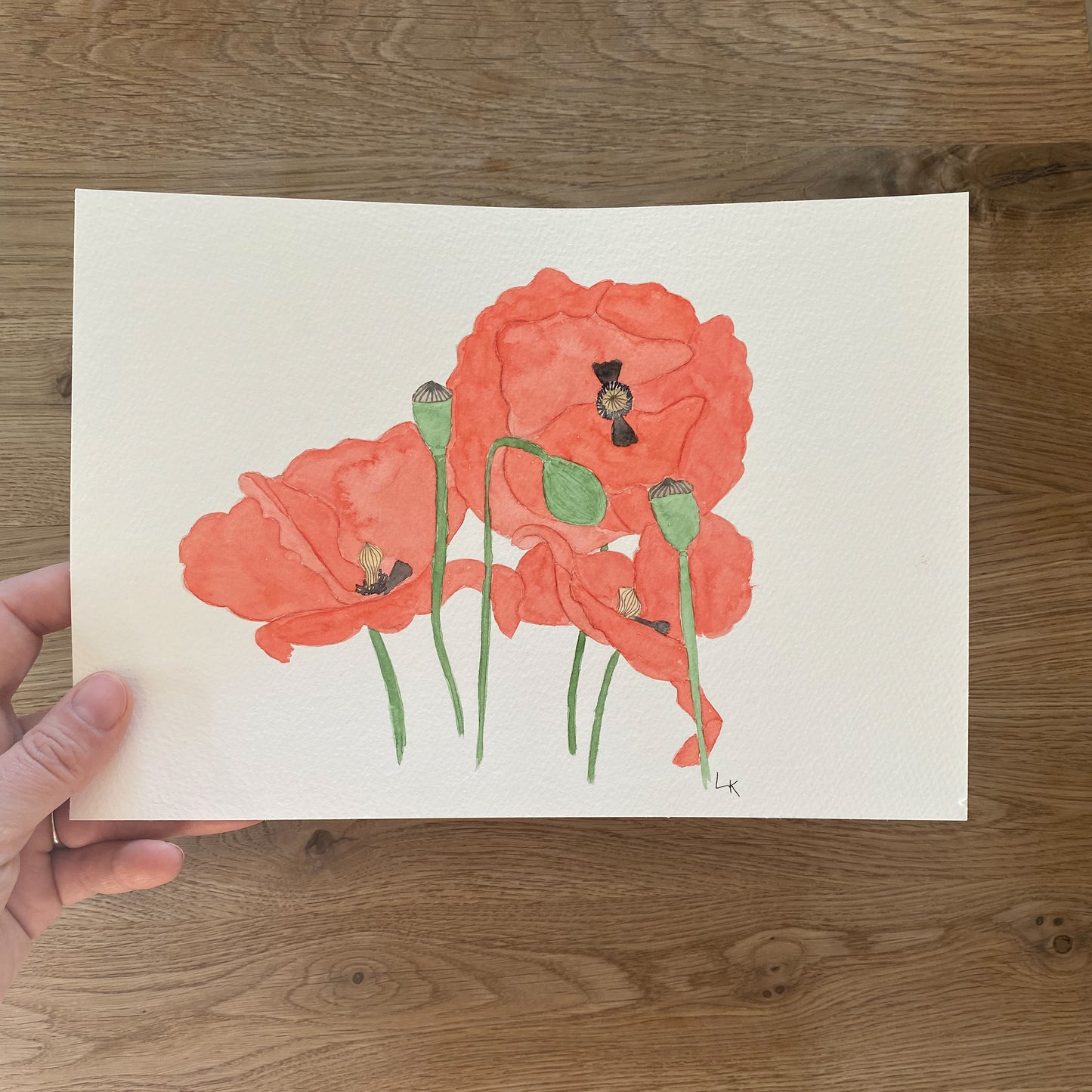 12 Geburtsblumen I Originalbild