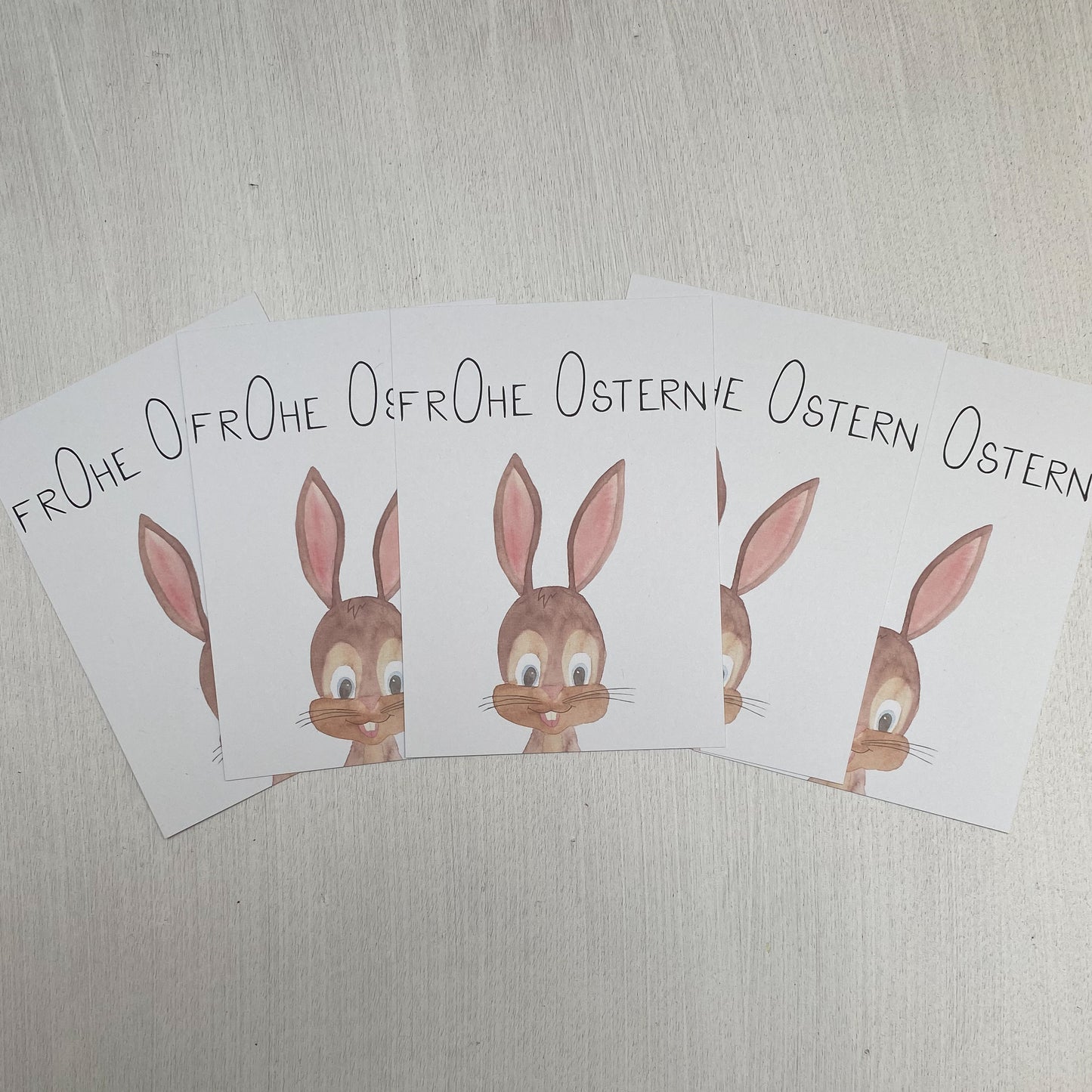 Karte Ostern Hase Harry